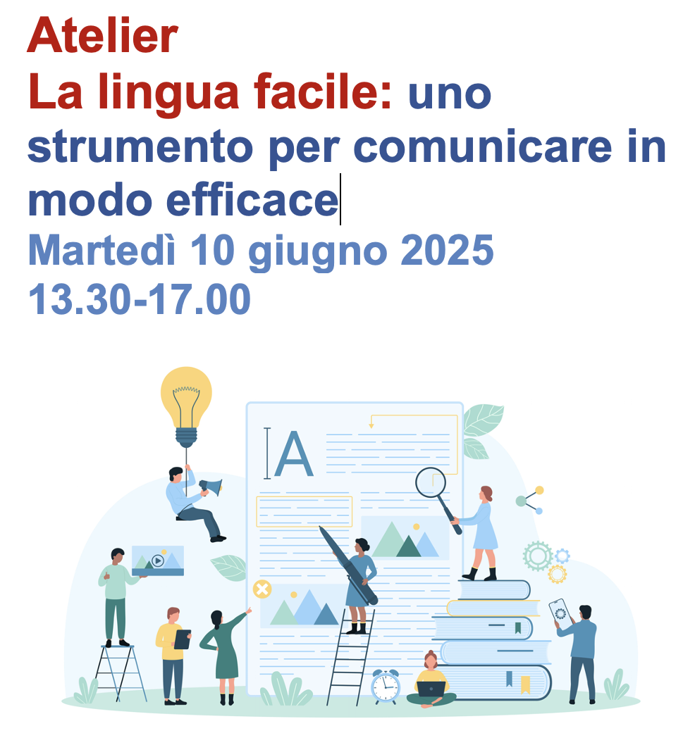 Atelier: La Lingua Facile, uno strumento per comunicare in modo efficace